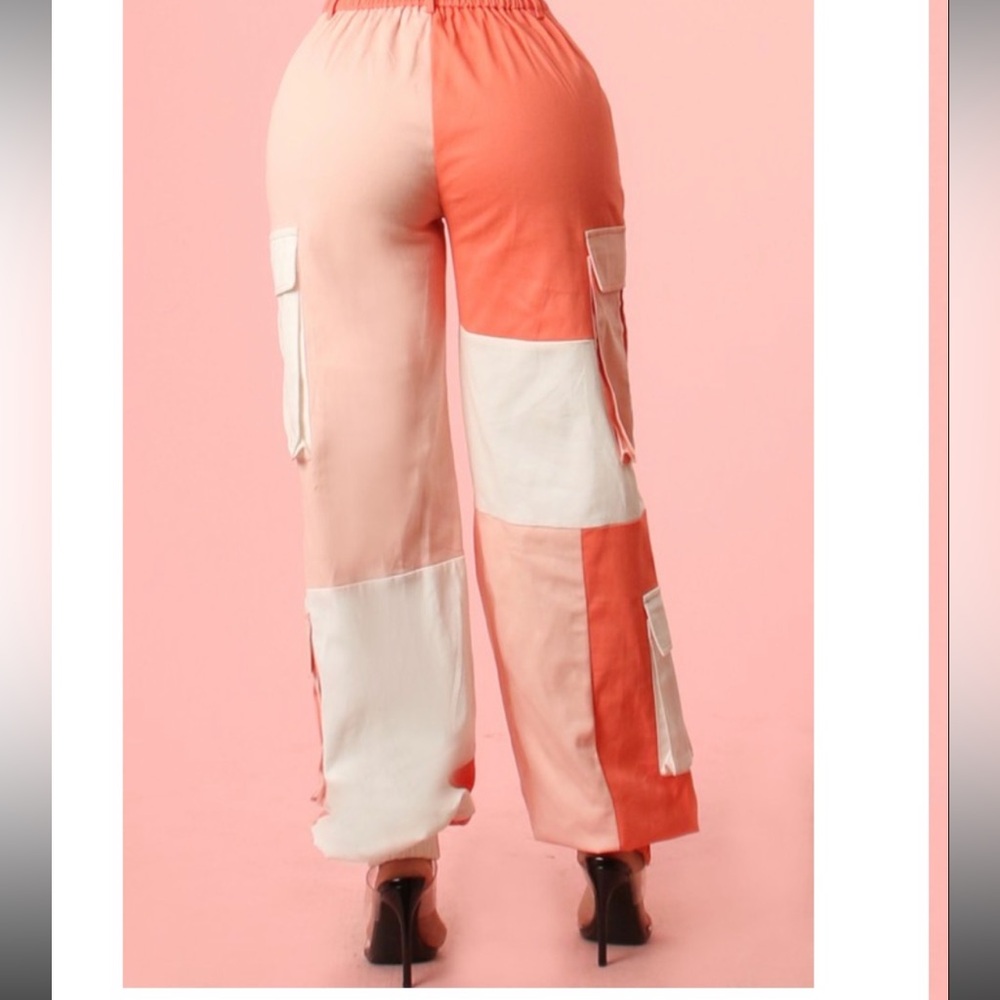 Orange Patch Pants - image 2